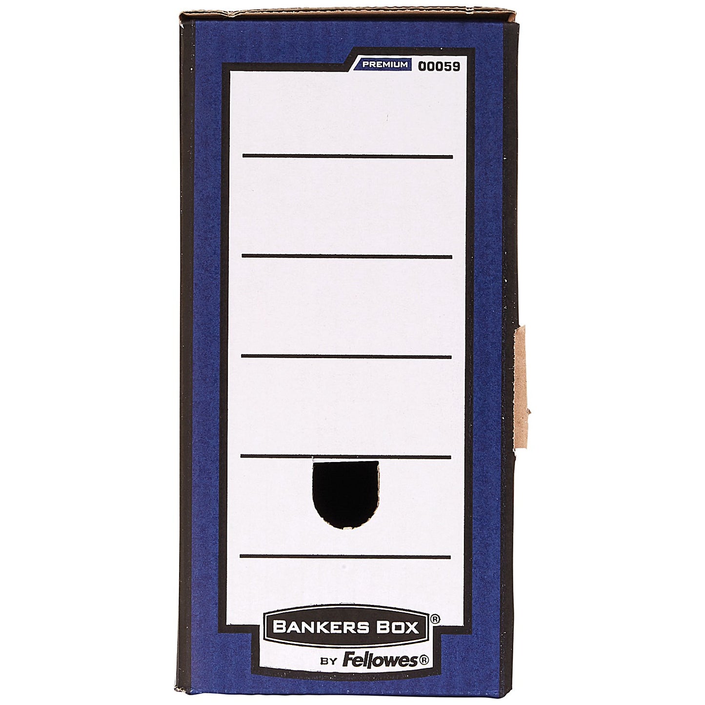Bankers Box Premium Transfer Files, Foolscap, Blue & White, Pack of 10