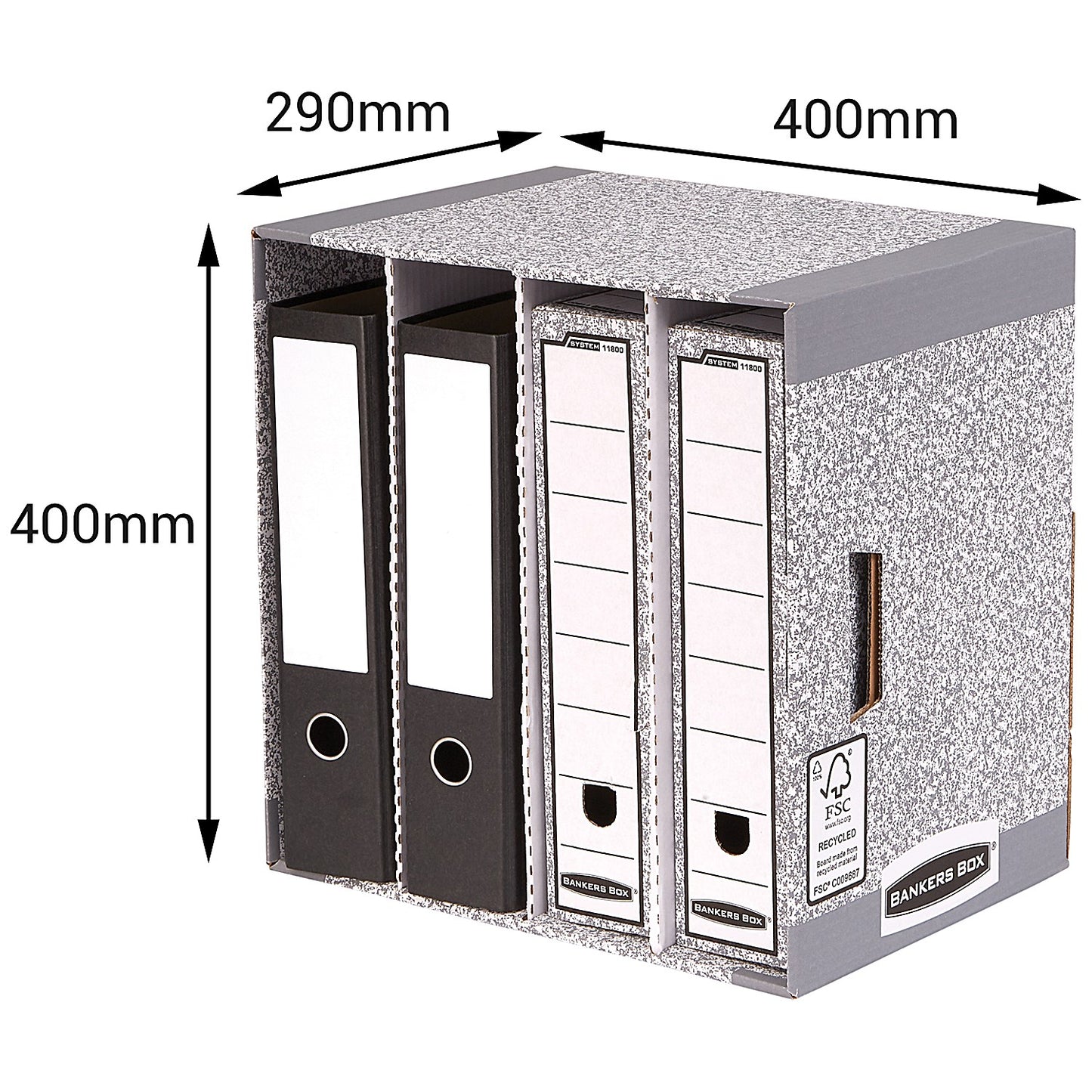 Bankers Box System File Store Units, Pack of 5
