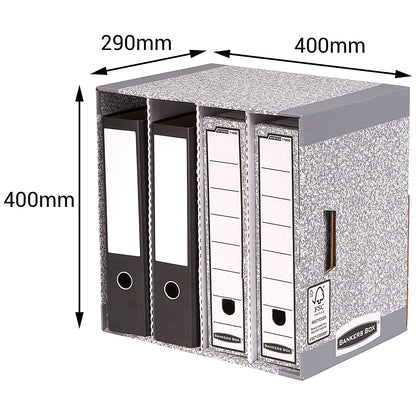 Bankers Box System File Store Units, Pack of 5
