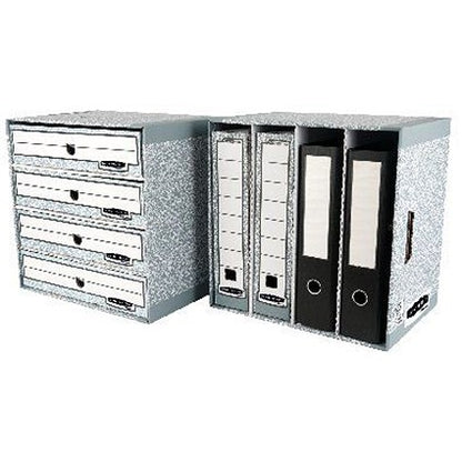 Bankers Box System File Store Units, Pack of 5