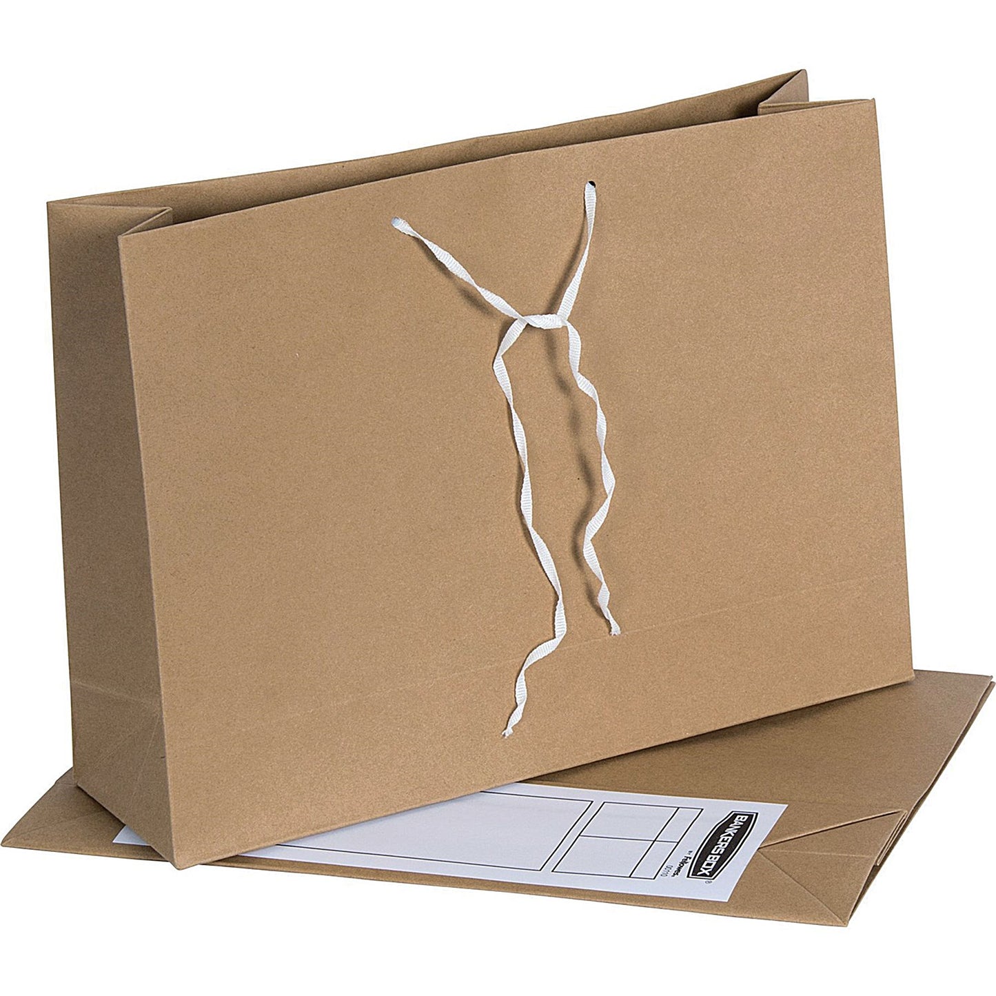 Bankers Box Basics File Storage Bags, Foolscap, Pack of 25