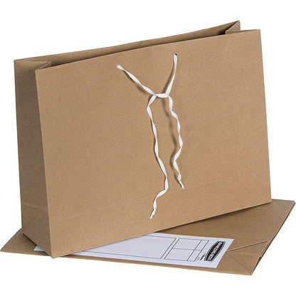 Bankers Box Basics File Storage Bags, Foolscap, Pack of 25
