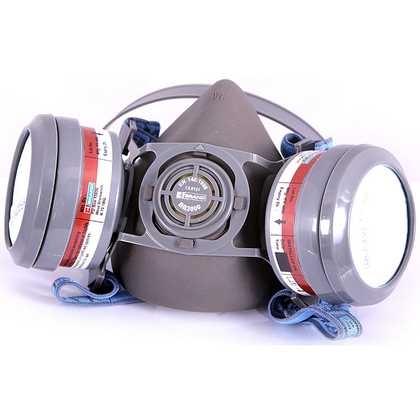 Beeswift Twin Filter A1P2 Ready Mask and Filters, Grey Easy2Order : BB3020