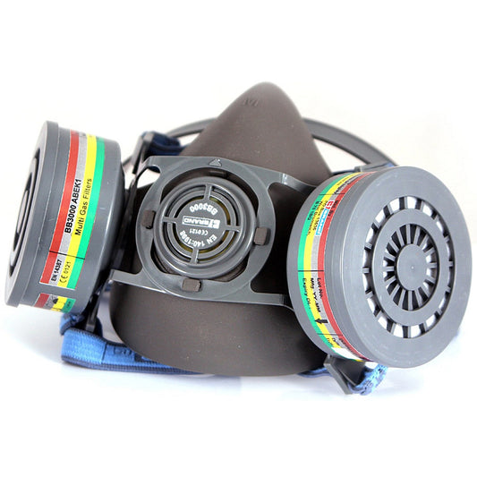 Beeswift Twin Filter Abek Ready Mask and Filters, Grey Easy2Order : BB3030