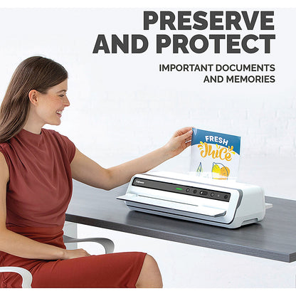 Fellowes Enhance A5 Laminating Pouch, 80 Micron, Clear Gloss, Pack of 100