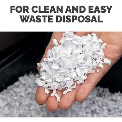 Fellowes Shredder Bags, Capacity 28 Litre, For SB-87Cs 450MS and 460MS Shredders, Pack of 100