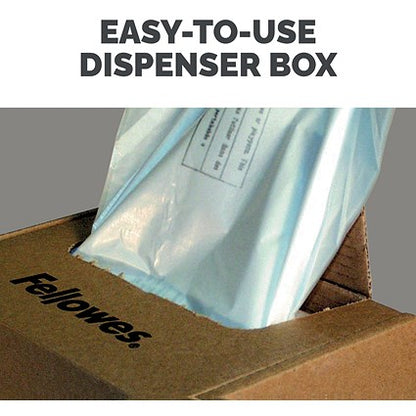 Fellowes Shredder Bags, Capacity 85 Litre, For C-320 C-420 Series, Pack of 50