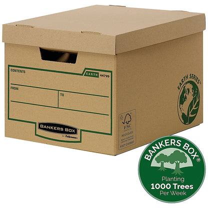 Bankers Box Earth Series Heavy Duty Boxes, Pack of 10
