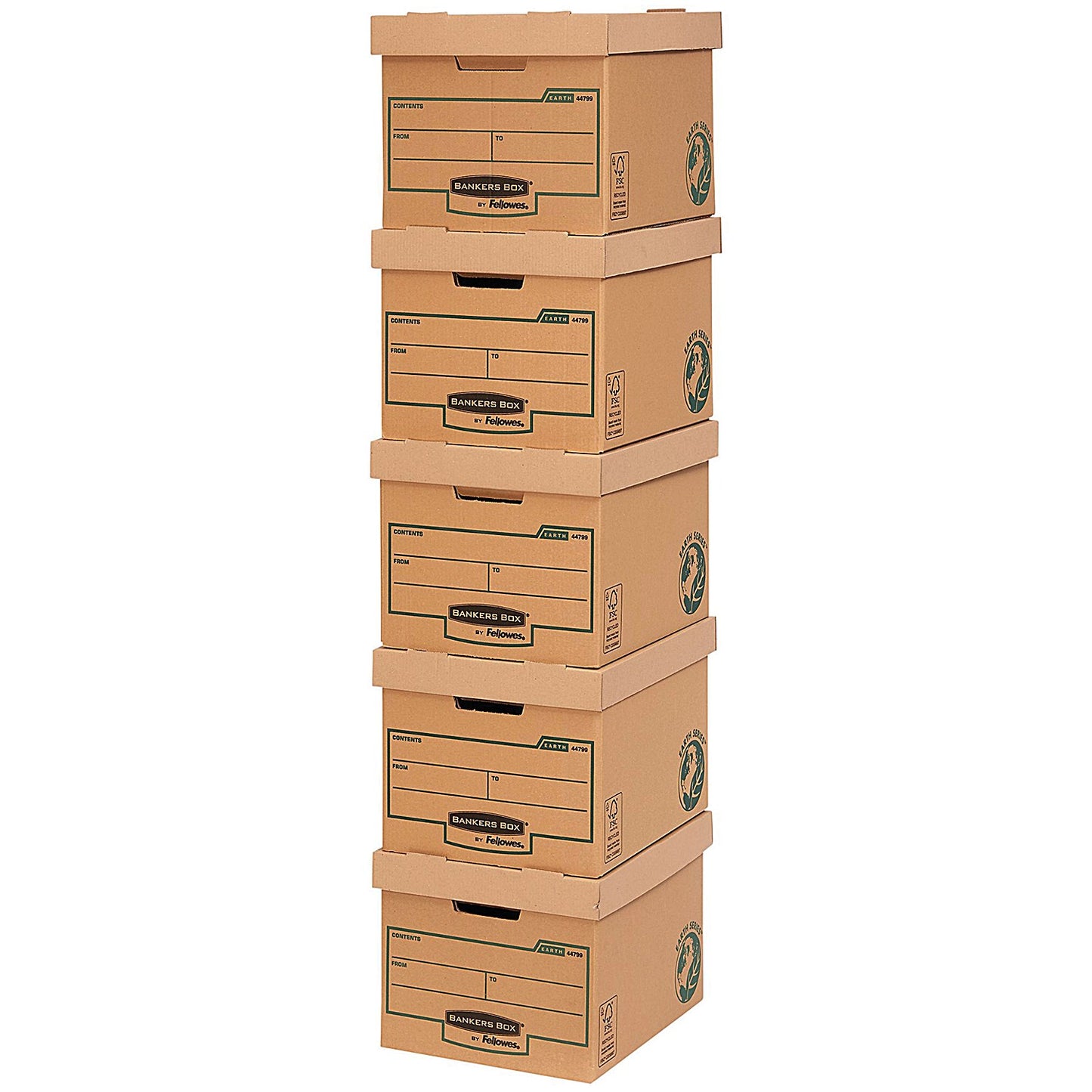 Bankers Box Earth Series Heavy Duty Boxes, Pack of 10
