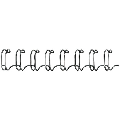 Fellowes Binding Wires, 34 Loop, 6mm, Black, Pack of 100