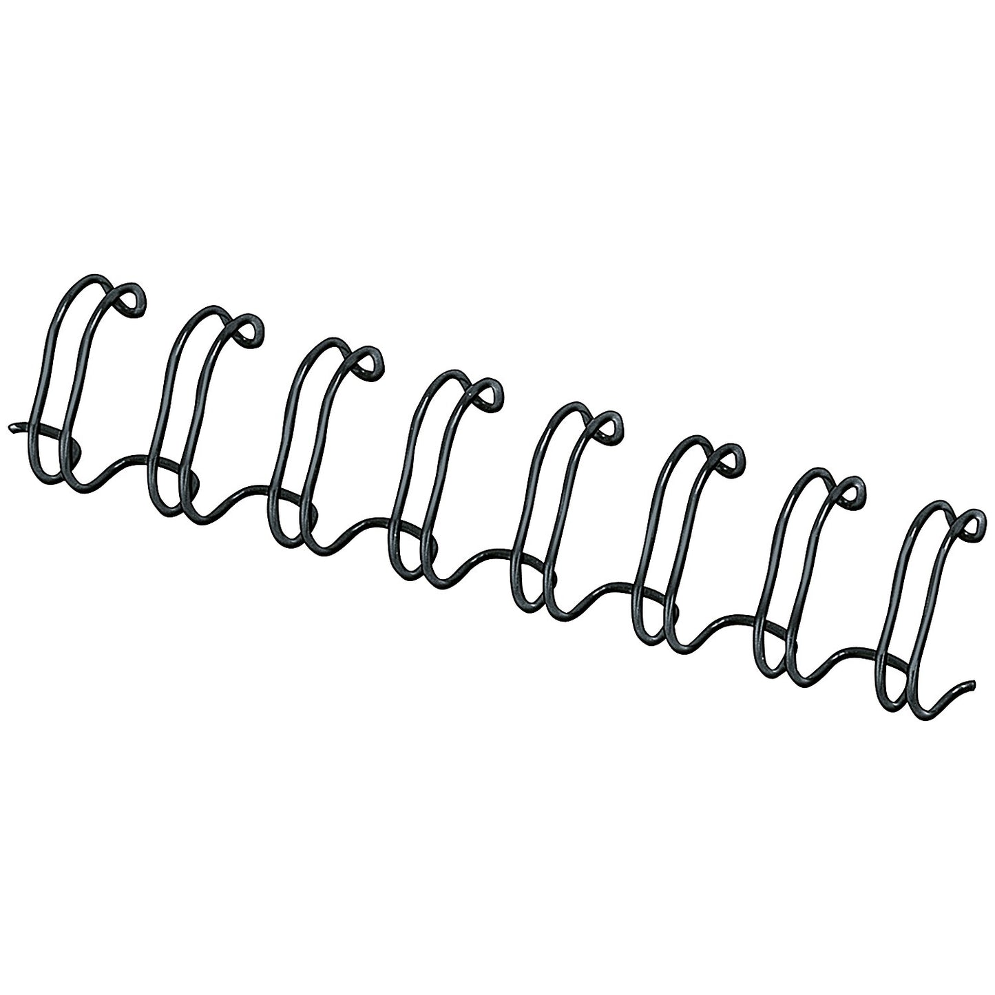 Fellowes Binding Wires, 34 Loop, 12mm, Black, Pack of 100