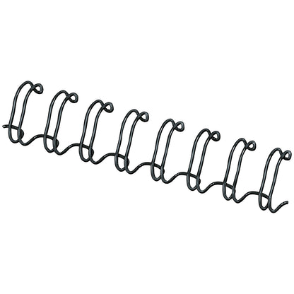 Fellowes Binding Wires, 34 Loop, 12mm, Black, Pack of 100