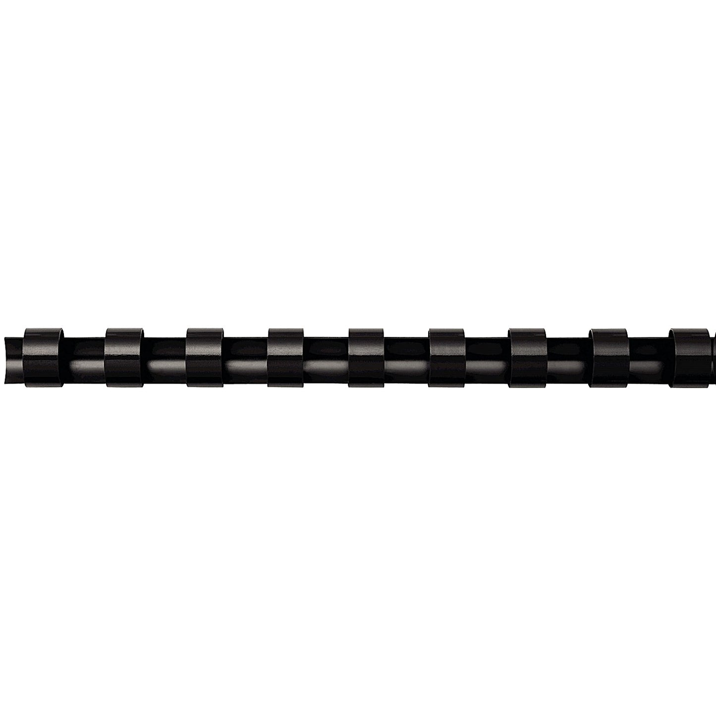 Fellowes Plastic Binding Combs, 21 Ring, 19mm, Black, Pack of 100