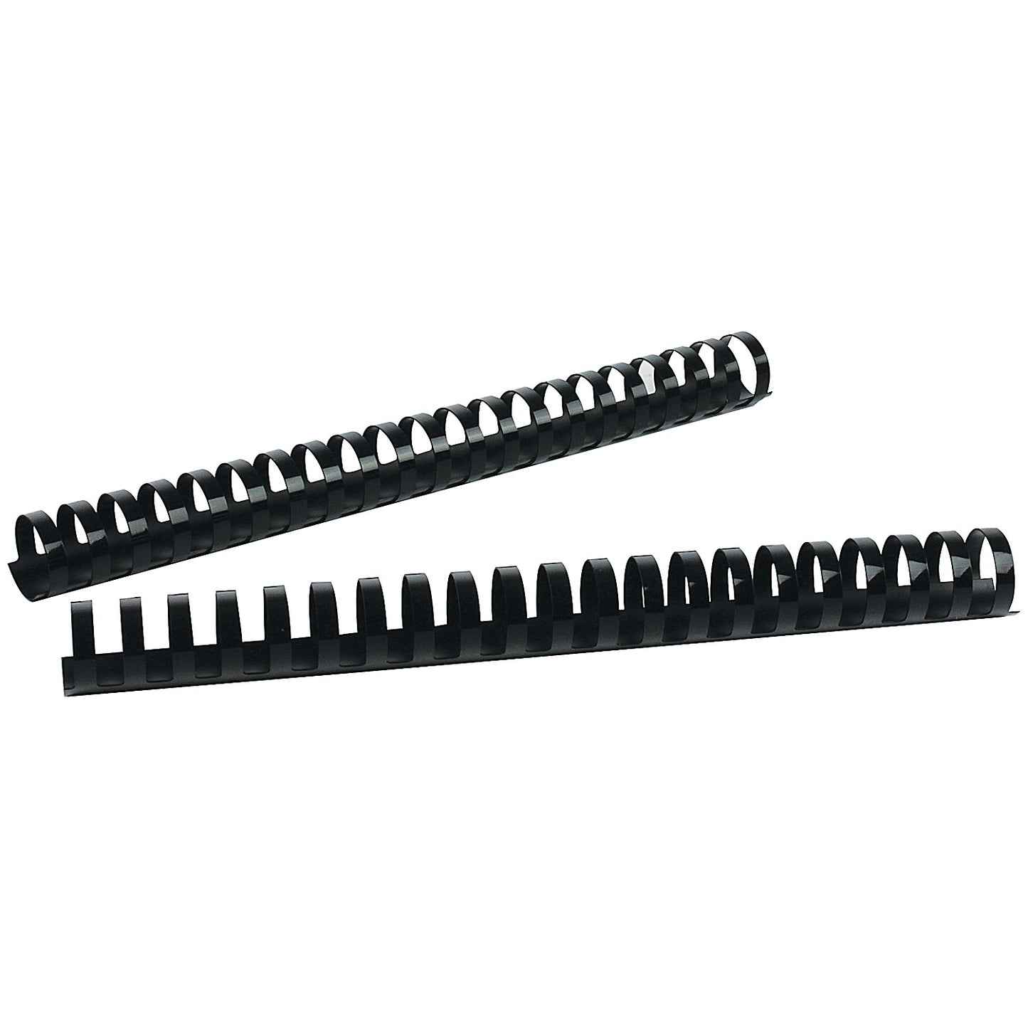 Fellowes Plastic Binding Combs, 21 Ring, 25mm, Black, Pack of 100