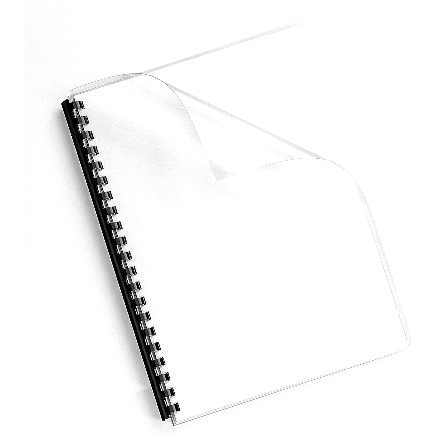Fellowes Binding Covers, 150 Micron, Clear, A4, PVC, Pack of 100
