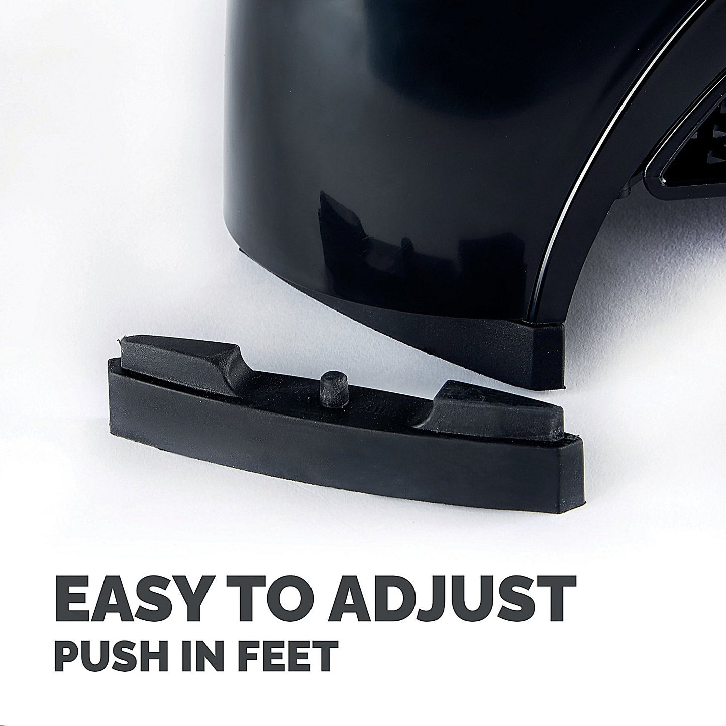 Fellowes Smart Suites Monitor Stand, Adjustable Height, Black and Silver
