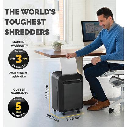 Fellowes Powershred LX211 Micro-Cut Shredder Black 5050201