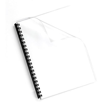 Fellowes Apex Lightweight PVC Binding Covers, 140 micron, Clear, A4, Pack of 100