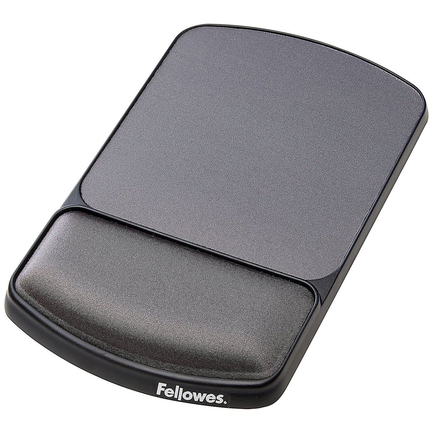 Fellowes Height-Adjustable Gel Mouse Mat, With Wrist Rest, Graphite