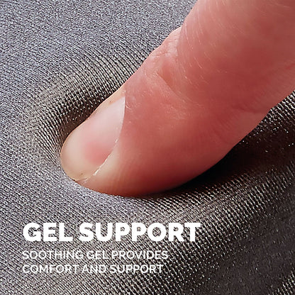 Fellowes Height-Adjustable Gel Mouse Mat, With Wrist Rest, Graphite