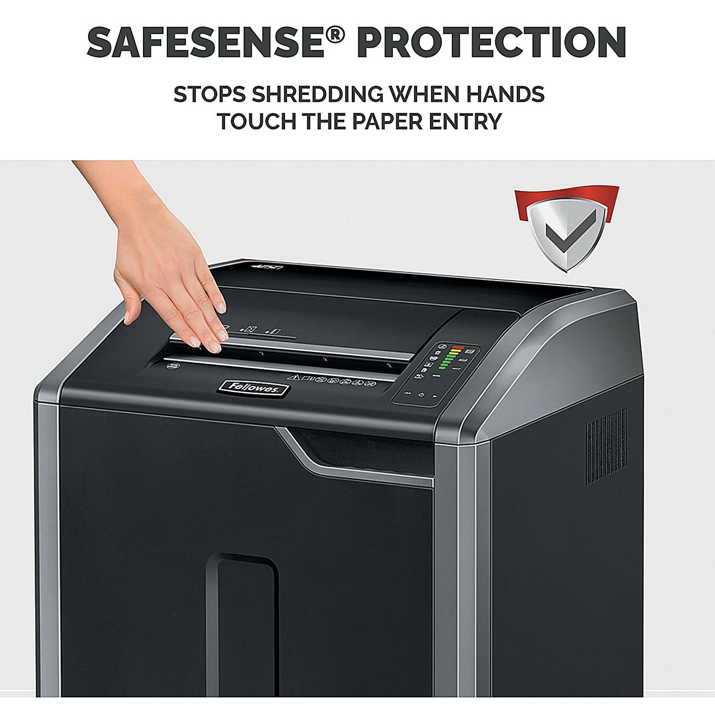 Fellowes Powershred 425Ci P-4 Cross Cut Shredder, 114 Litres