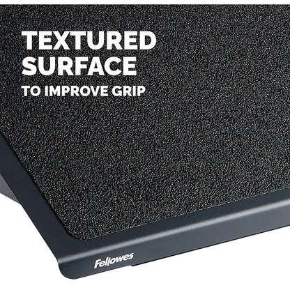 Fellowes Professional Series Heavy Duty Foot Support, Black