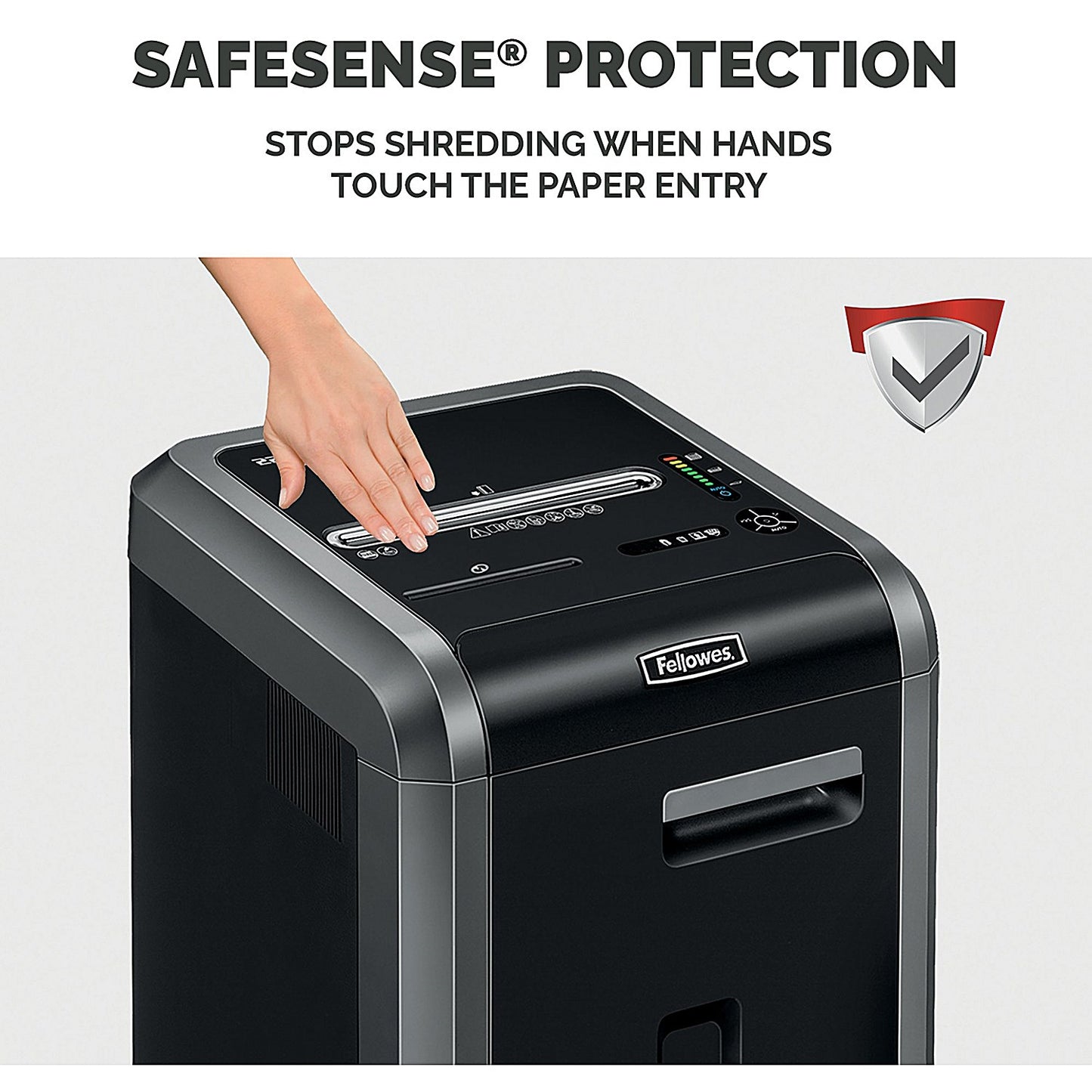 Fellowes Powershred 225Ci P-4 Cross Cut Shredder, 60 Litres