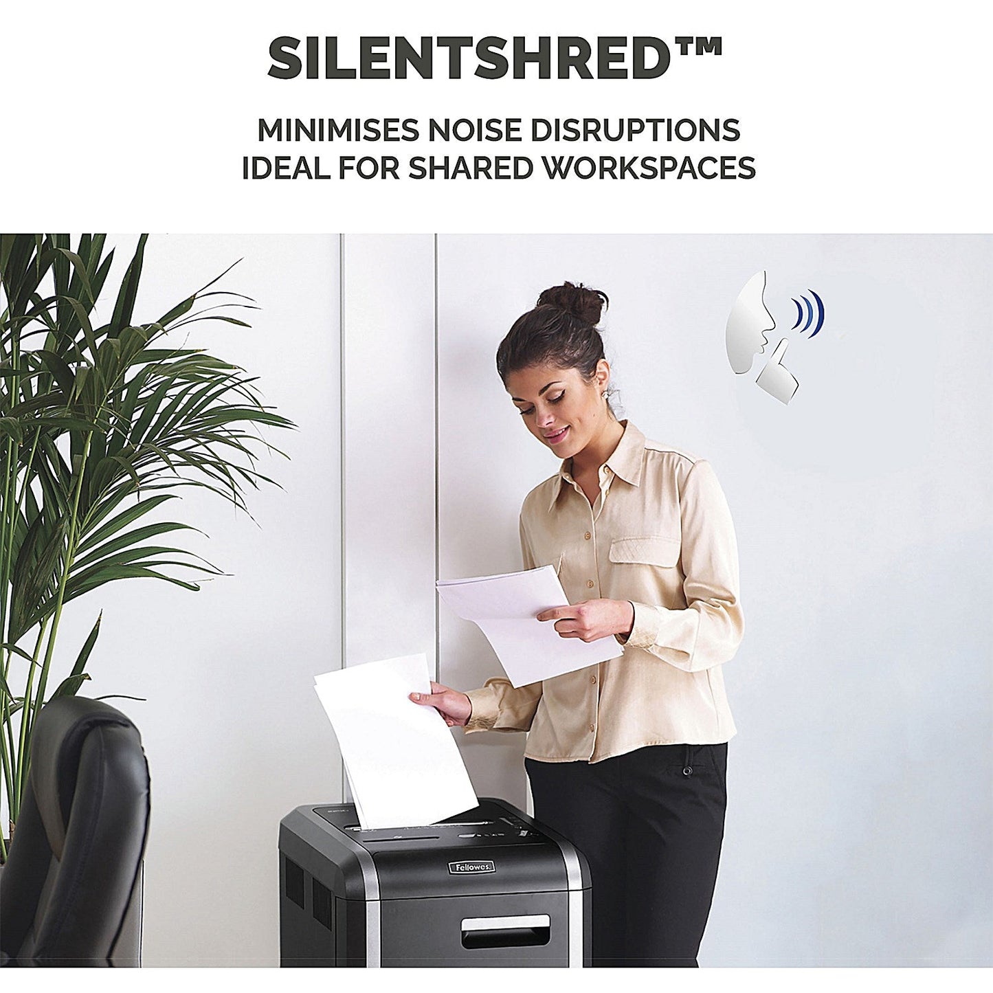 Fellowes 225mi P-5 Microshred Shredder, 60 Litres Easy2Order : BB64273