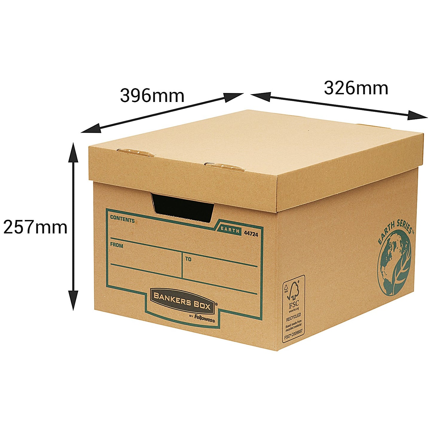 Bankers Box Earth Series Budget Storage Boxes, Brown, Pack of 10