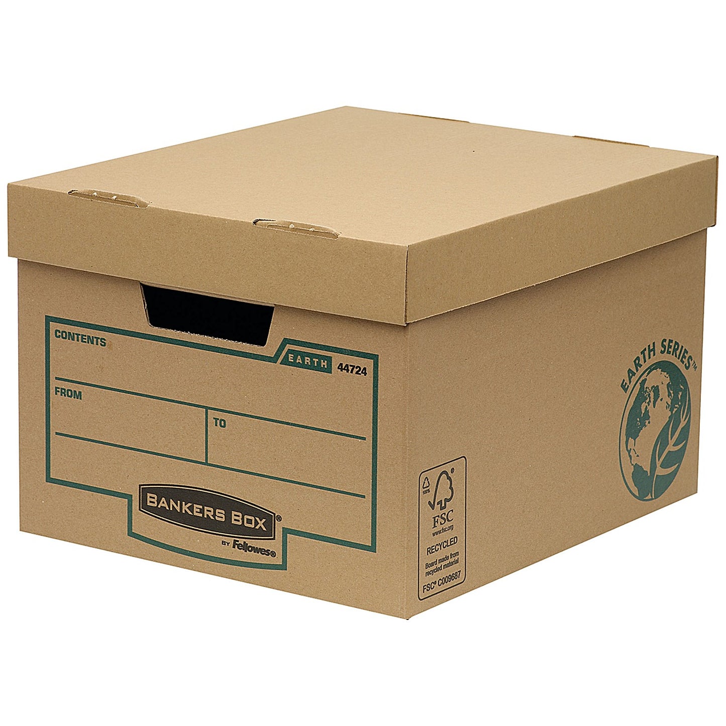Bankers Box Earth Series Budget Storage Boxes, Brown, Pack of 10