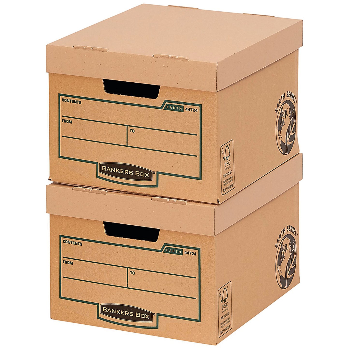 Bankers Box Earth Series Budget Storage Boxes, Brown, Pack of 10
