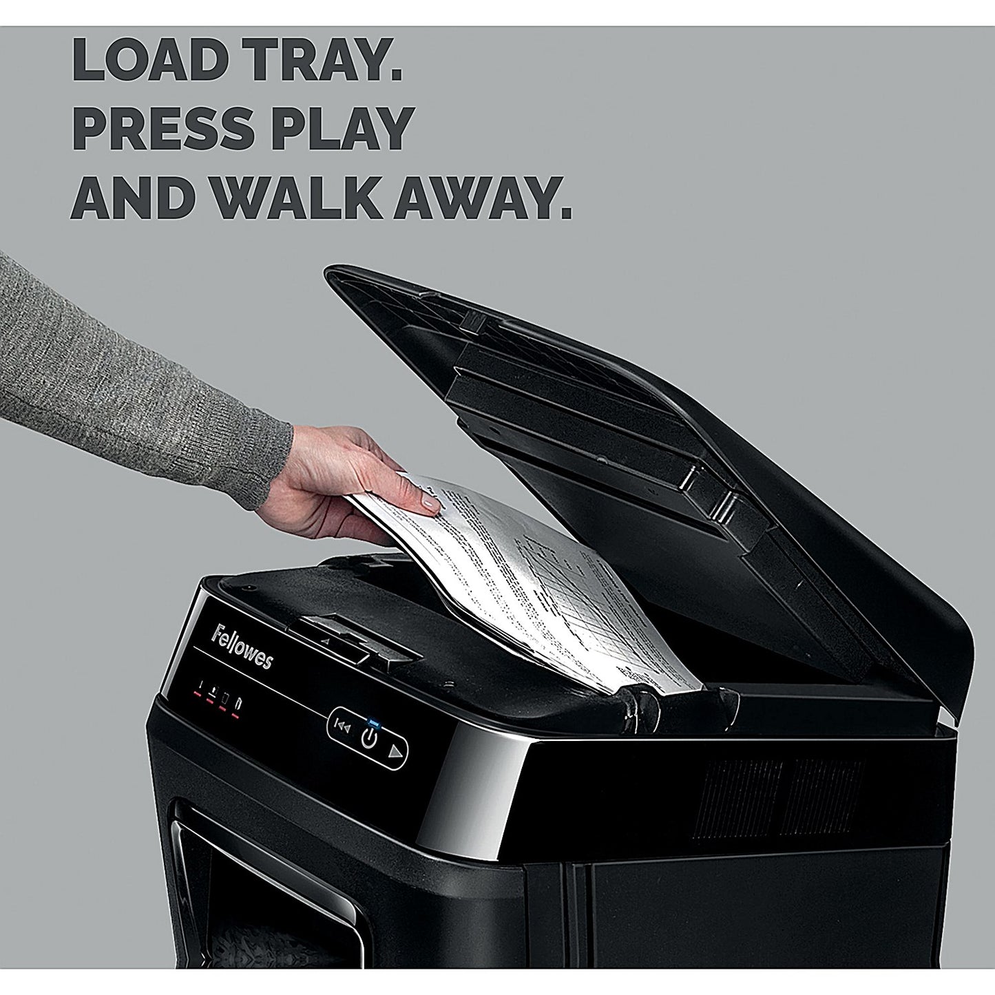 Fellowes Automax 200C P-4 Cross Square Cut Shredder, 32 Litres