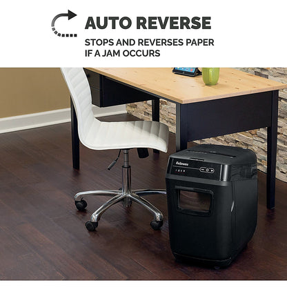 Fellowes Automax 200C P-4 Cross Square Cut Shredder, 32 Litres
