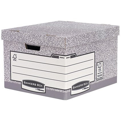 Bankers Box Heavy Duty Boxes, Large, Pack of 10