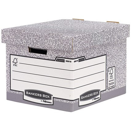 Bankers Box Heavy Duty Boxes, Standard, Pack of 10