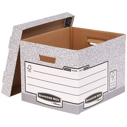 Bankers Box Heavy Duty Boxes, Standard, Pack of 10