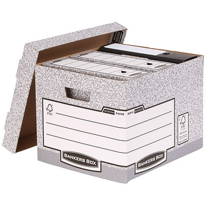 Bankers Box Heavy Duty Boxes, Standard, Pack of 10