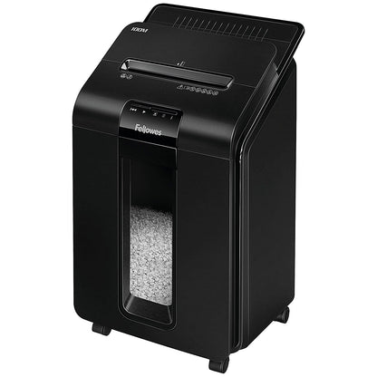 Fellowes AutoMax 100M P-4 Mini-Cut Shredder, 23 Litres