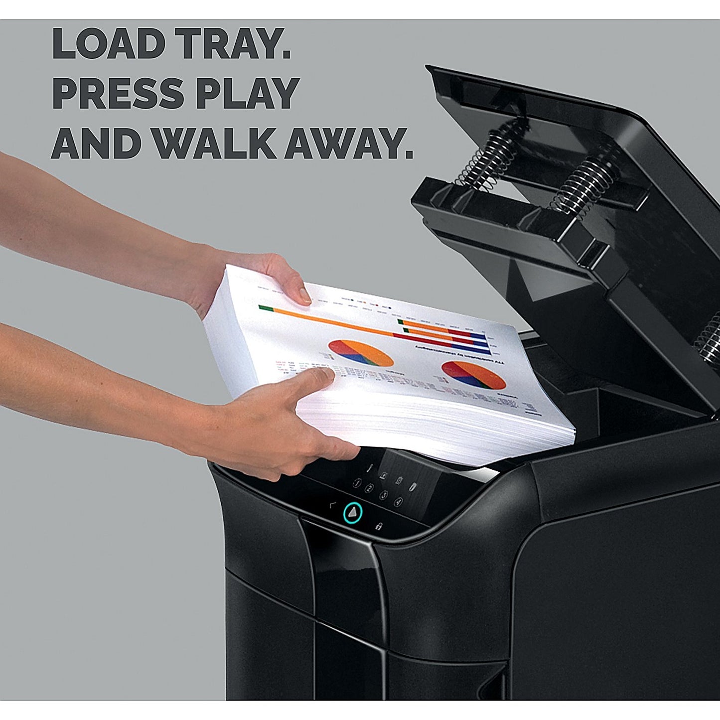 Fellowes AutoMax 600M Micro-Cut Auto Feed Shredder 4657401