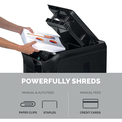 Fellowes AutoMax 600M Micro-Cut Auto Feed Shredder 4657401
