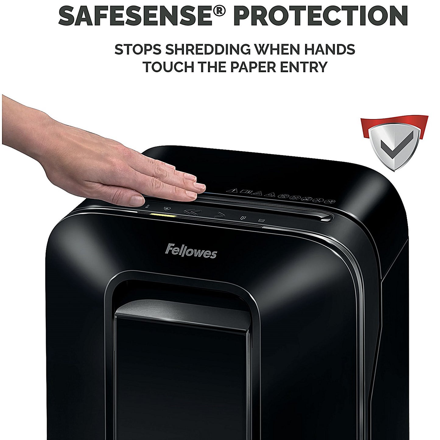 Fellowes Powershred LX201 Micro-Cut Shredder Black 5160001