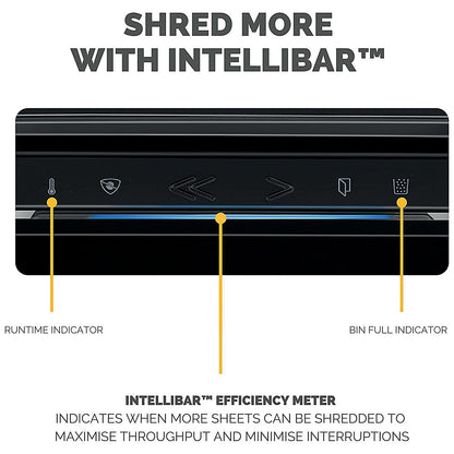Fellowes Powershred LX200 P-4 Mini-Cut Shredder, 22 Litres