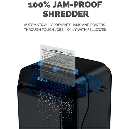 Fellowes Powershred LX210 P-4 Mini-Cut Shredder, 23 Litres