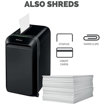 Fellowes Powershred LX220 P-4 Mini-Cut Shredder, 30 Litres