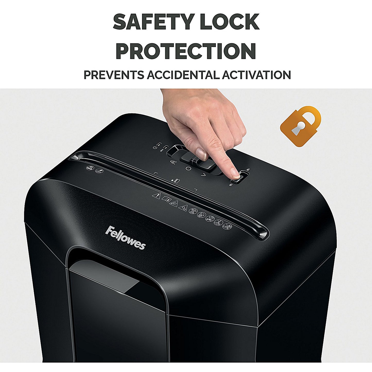 Fellowes Powershred LX45 P-4 Cross Cut Shredder, 17 Litres