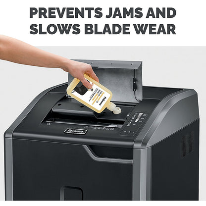 Fellowes Powershred Shredder Oil, Light Amber, 335ml Bottle
