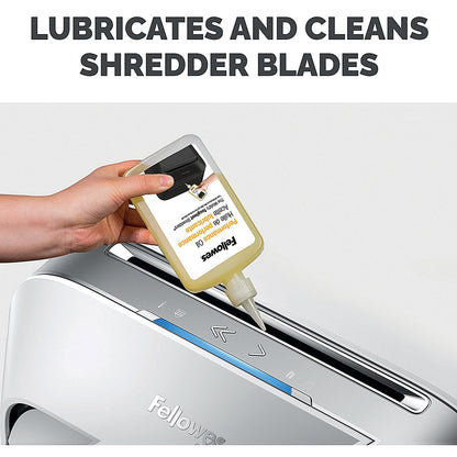 Fellowes Powershred Shredder Oil, Light Amber, 335ml Bottle