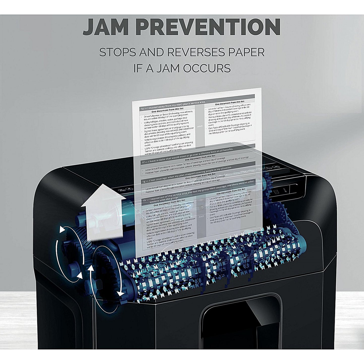 Fellowes Automax 80M P-5 Mini-Cut Shredder, 17 Litres