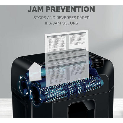 Fellowes Automax 80M P-5 Mini-Cut Shredder, 17 Litres