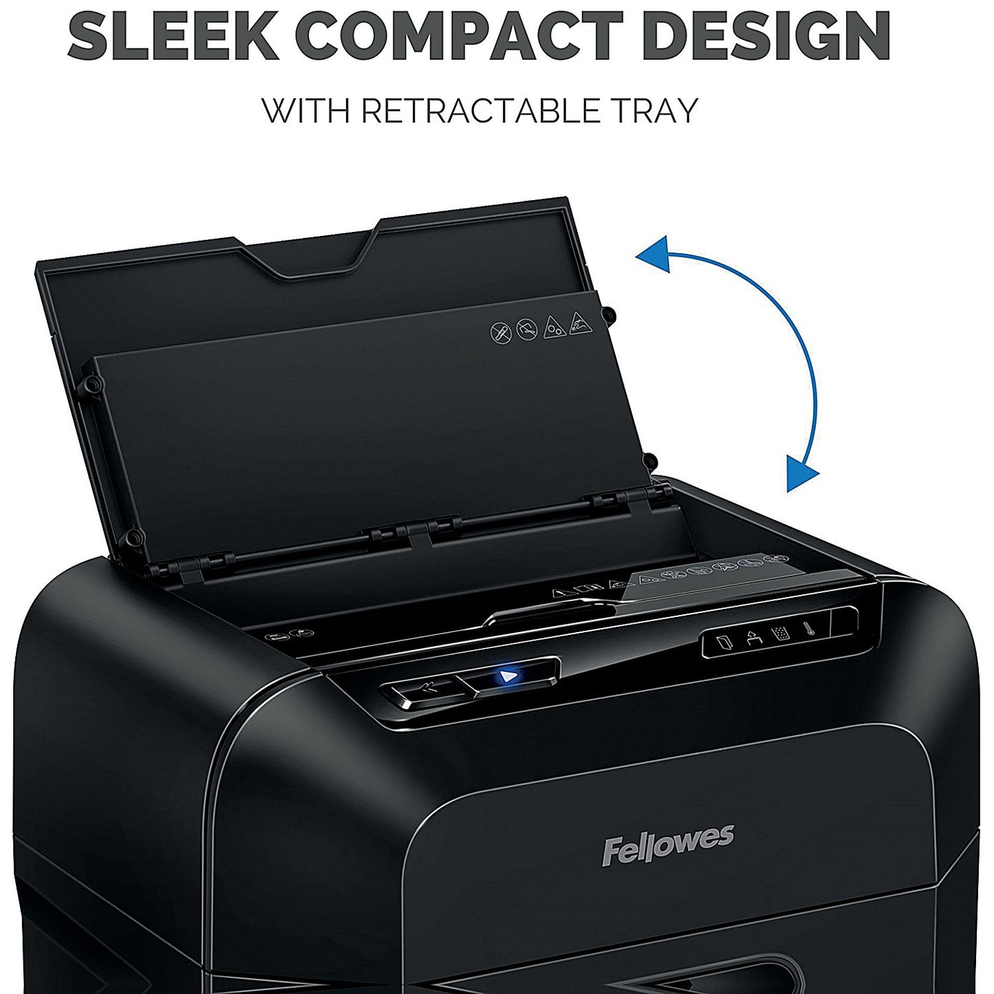 Fellowes Automax 80M P-5 Mini-Cut Shredder, 17 Litres